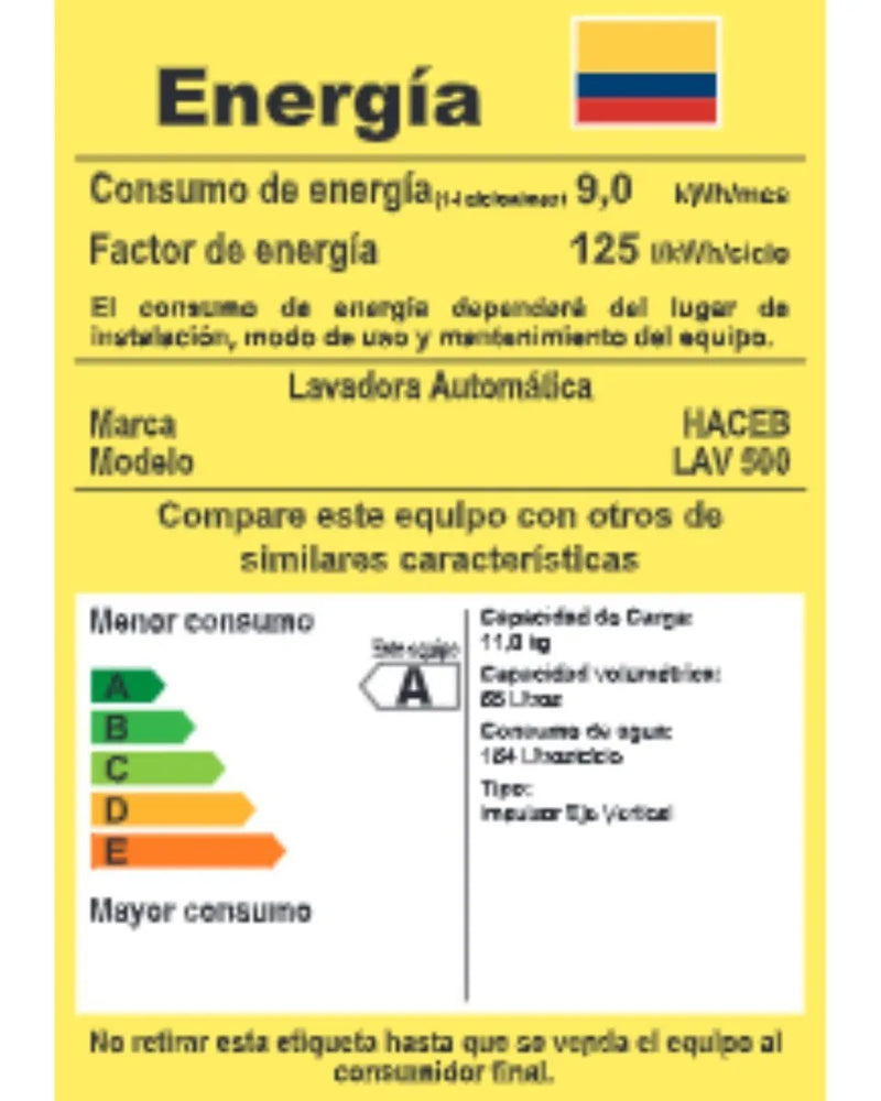 Lavadora Haceb Digital Carga Superior 11 Kg Grafito