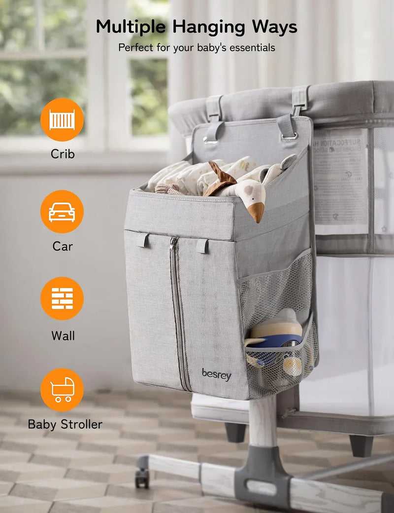 Besrey Moises 5 En 1 Para Bebe Con Moises Y Cuna Para Bebe,