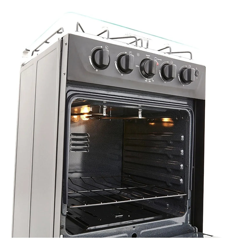 Estufa Romero Reflex Haceb 50 Cms Gas Propano Negro