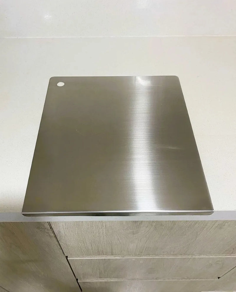 Tabla De Picar, Tabla De Corte, Acero Inox 304 Tabla De Corte Tabla De Picar Plateado