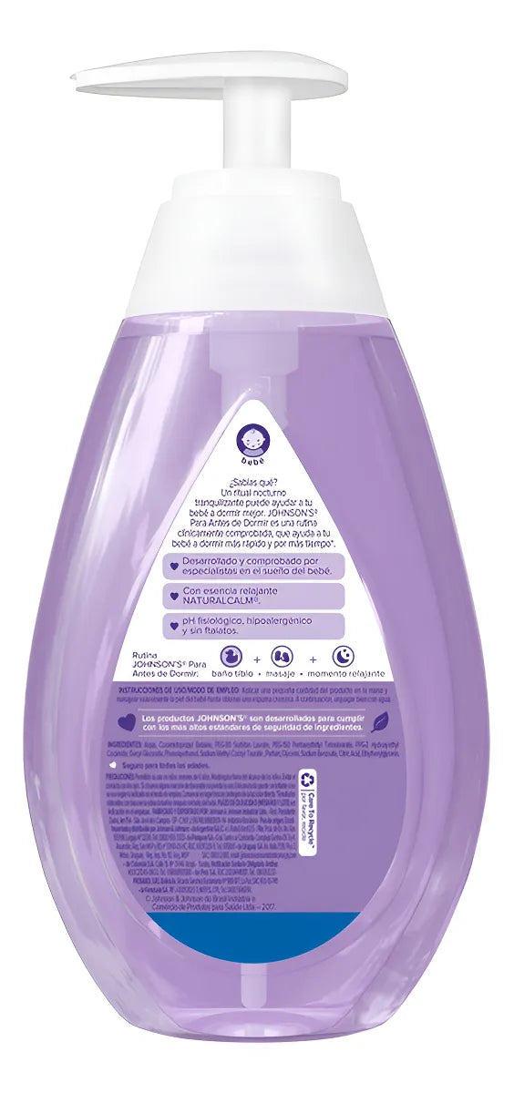 Johnson's Baby Hora Do Sono - Líquido - 400 g - 400 mL - Unidad - 1