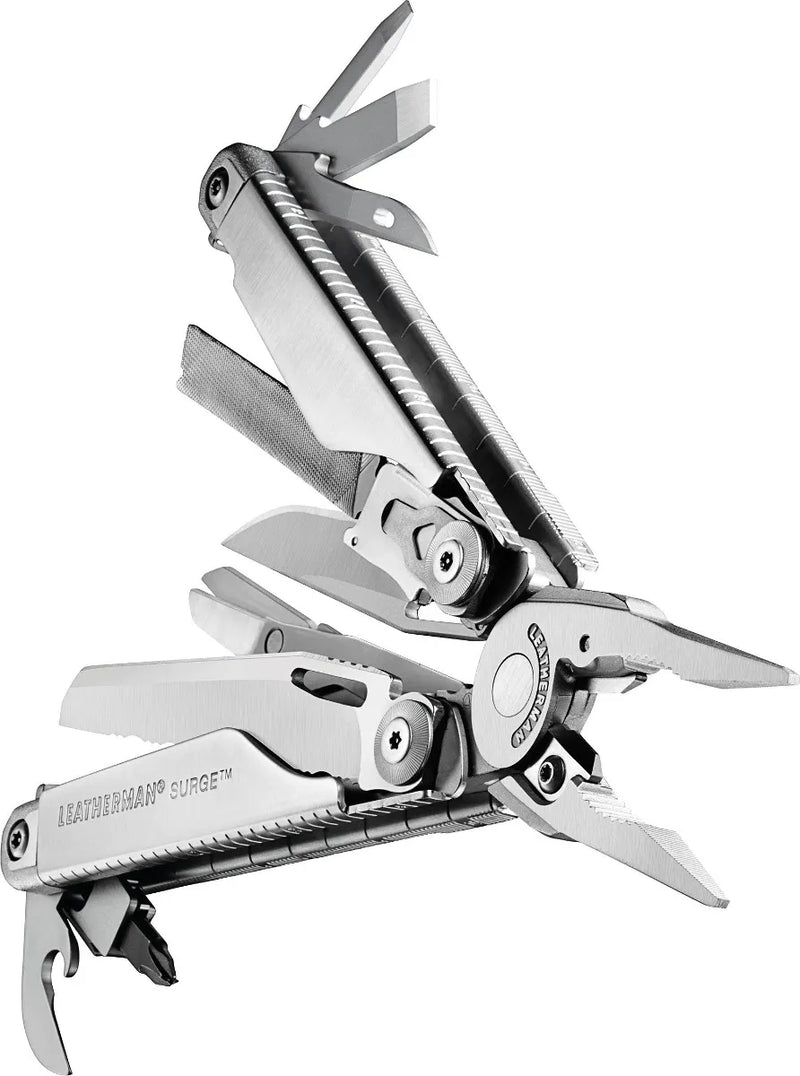 Cuchillo Leatherman Surge de acero inoxidable con clip
