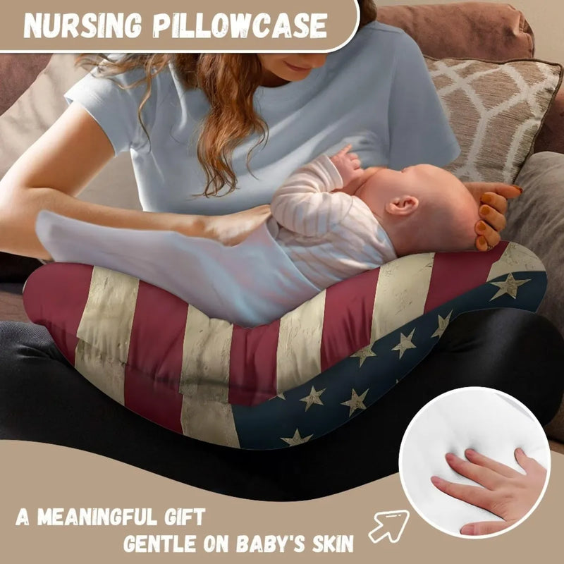 Psesaysky Funda De Almohada De Lactancia Para Bebe, Funda De