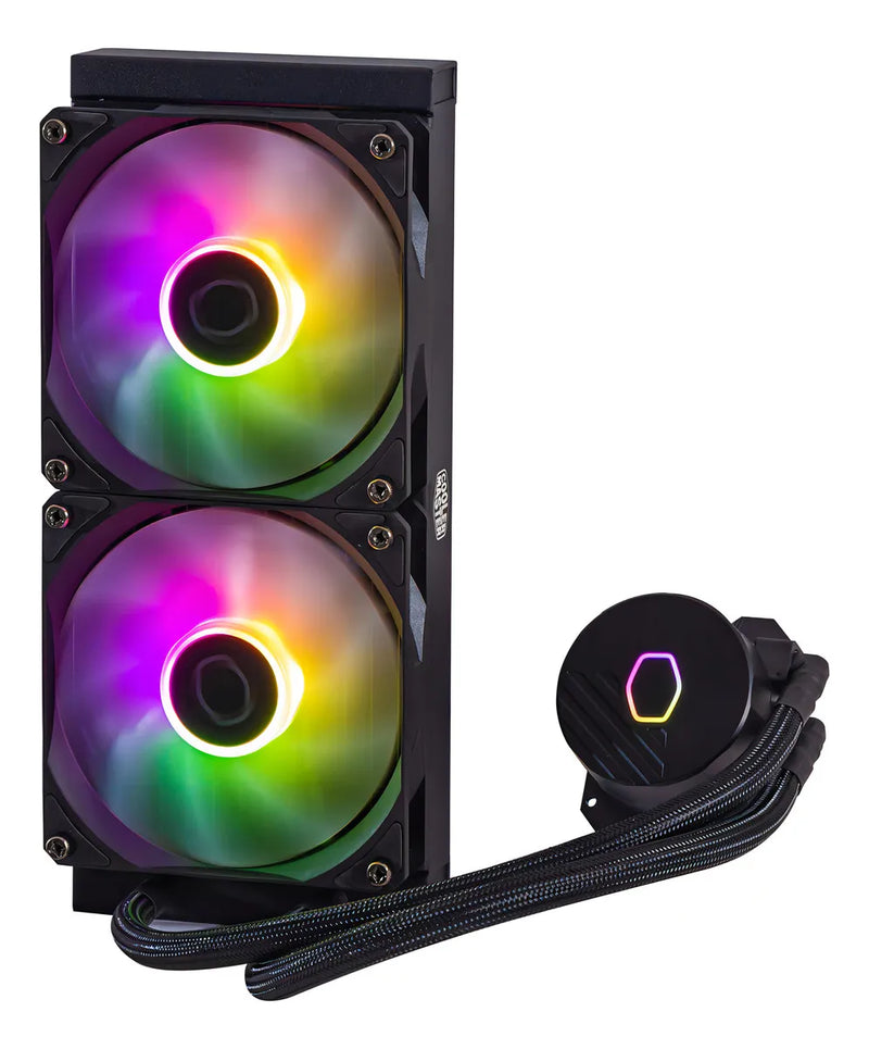 Enfriamiento Liquido Cooler Master Masterliquid 240l Led Negro