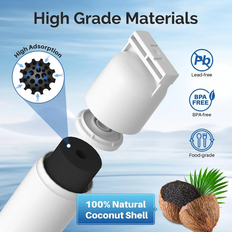 Filtro Agua Compatible Con Whirlpool Wk9001q, No5 4396510