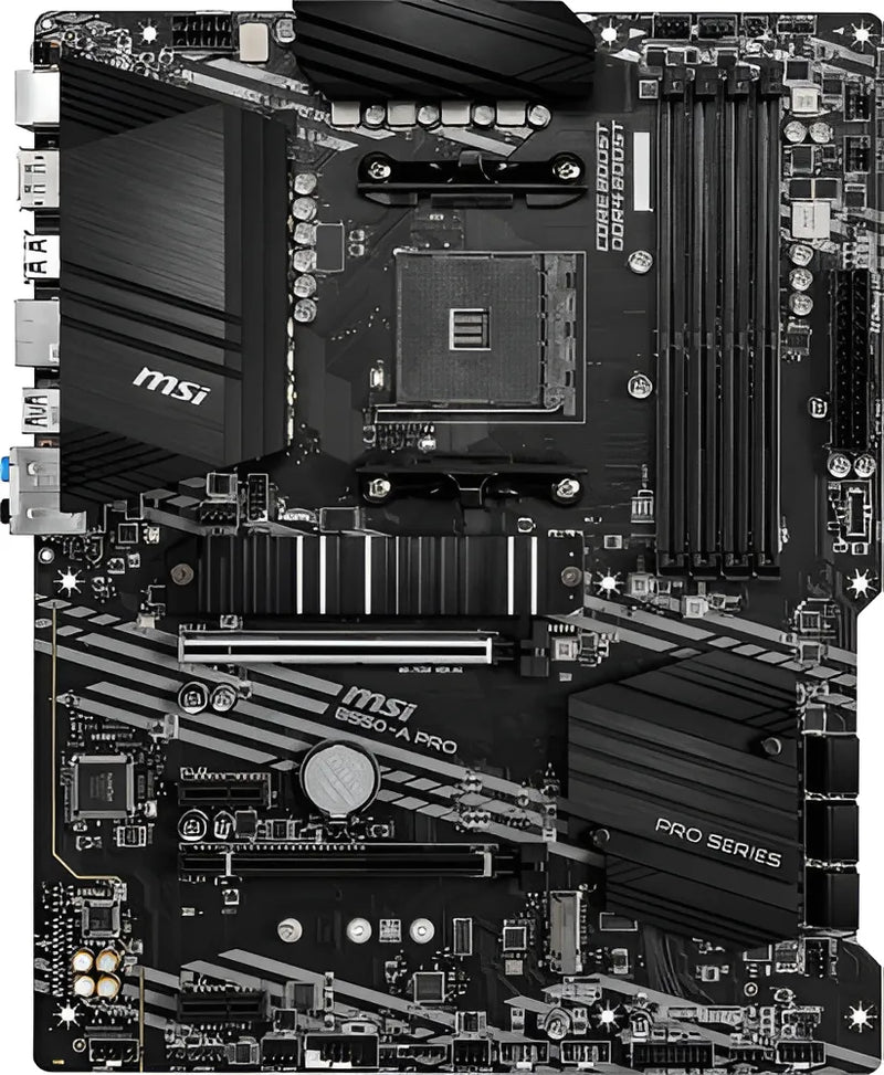 Msi B550-a Pro Proseries Motherboard (amd Am4, Ddr4, Pcie