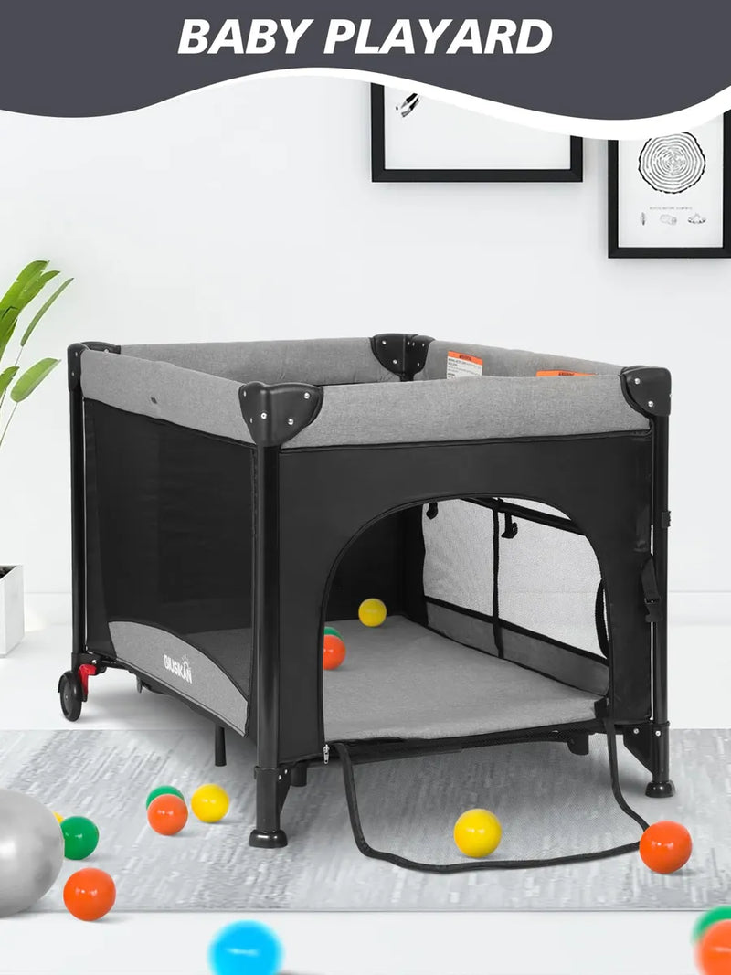 Biusikan Cuna Para Bebe, Empacar Y Jugar Con Moises, Cama De