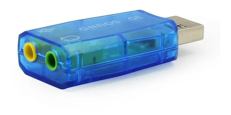 Tarjeta Sonido Externa 5.1 Virtual Pc O Portatil