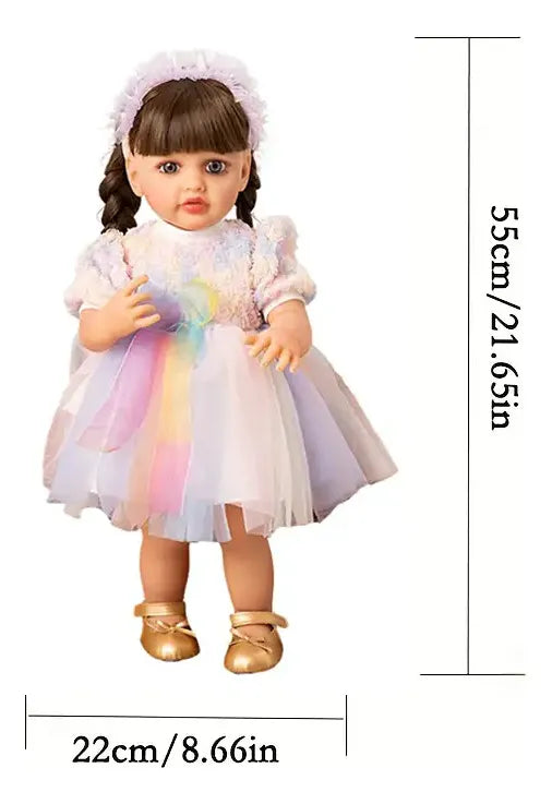 Reborn Muñeca Real Con Sonidos, Llora, Rie, Ronca, Balbucea