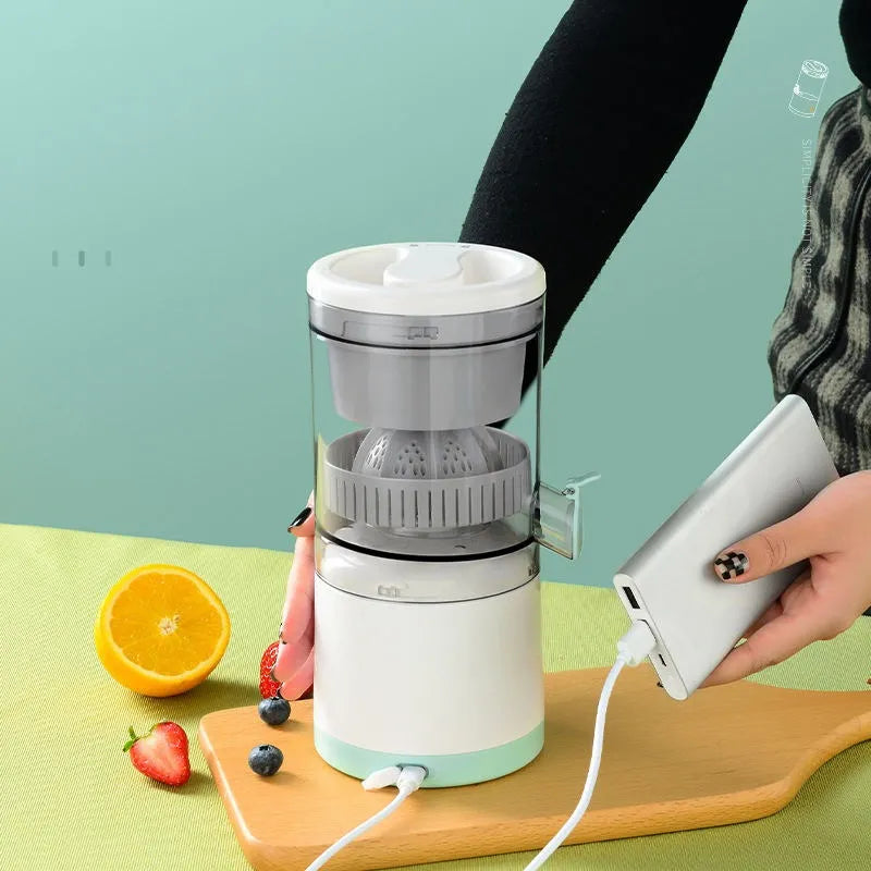 Exprimidor De Frutas Naranjas Automático Recargable Portatil