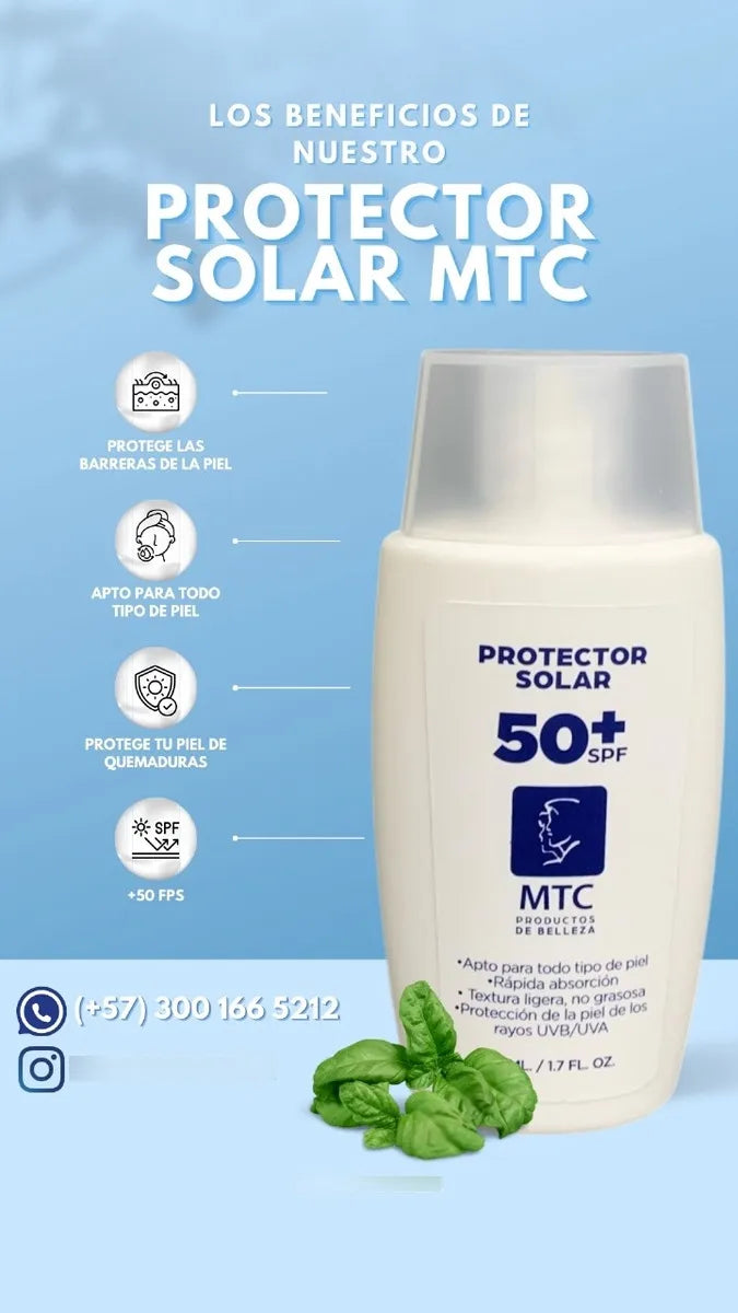 Protector Solar Mtc 50+spf