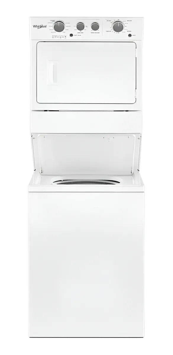 Torre Lavado Whirlpool Eléctrico He 20kgs - Blanca 7mwet4027 Color Blanco