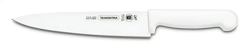 Cuchillo Cocina Chef Tramontina Profesional Master 8 Color Blanco