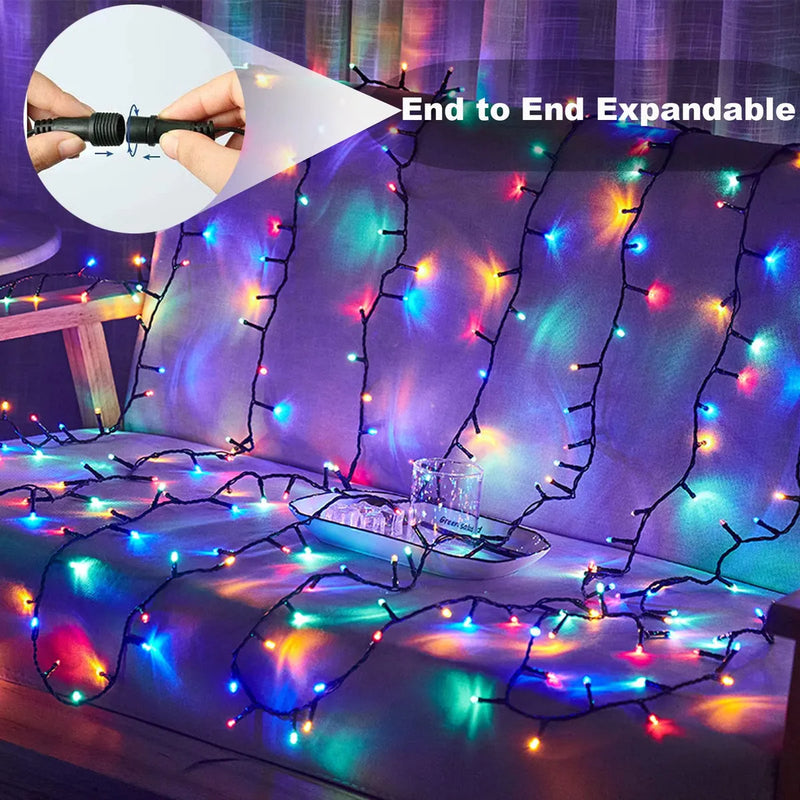 Luces Navidenas Led Multicolor Seguras