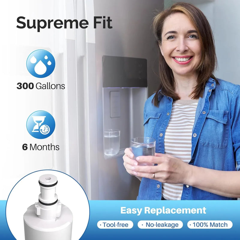 Filtro Agua Compatible Con Whirlpool Wk9001q, No5 4396510