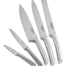 Juego De 5 Cuchillos + Soporte Élite Universal 19500 -negro