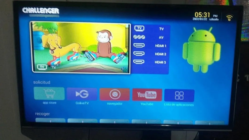 Software (firmware) Tv Challenger Garantizado--leer Descripc