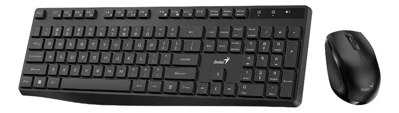 Combo Teclado + Mouse Inalambrico Genius Km-8206s Negro