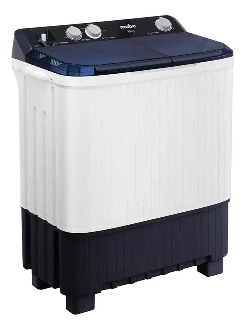 Lavadora Semiautomática 13 Kg Blanca Mabe - Lmd3123hbab0 Blanco