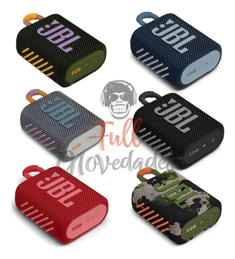 Parlante Jbl Bluetooth Go 3 Acuático Ipx7 Squad