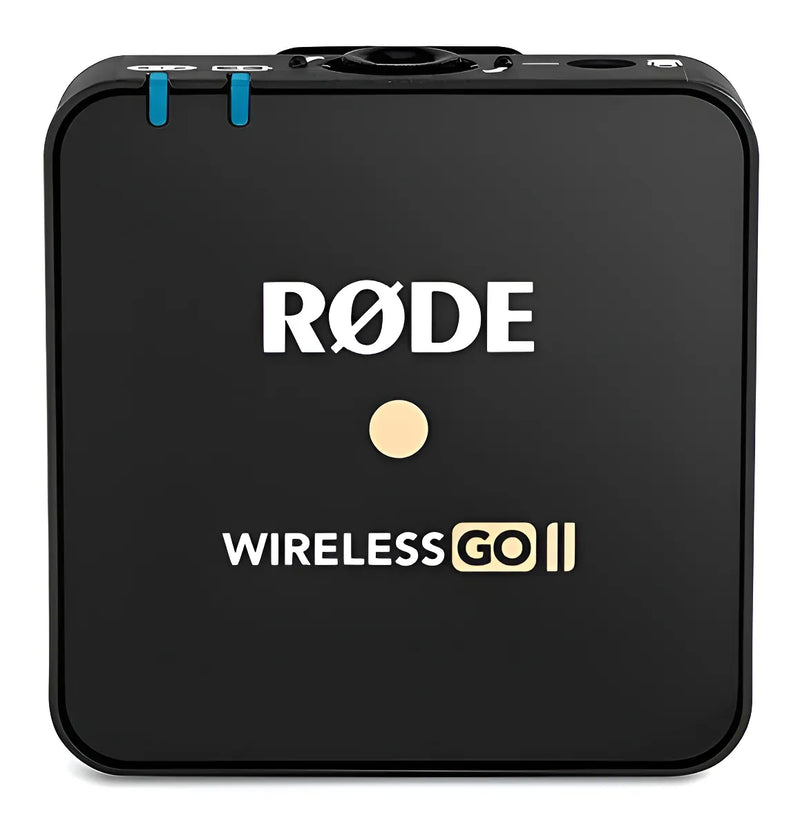 Micrófonos Rode Wireless GO II Condensador Omnidireccional color negroS