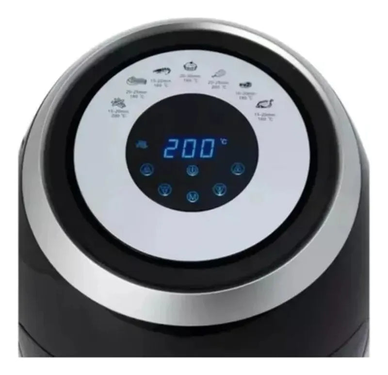 Freidora Eléctrica De Aire Digital 4.5 Litros Oven Colores