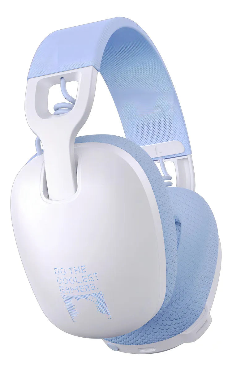 Auricular Onikuma Gamer B2 B2 con luz LED color blanco