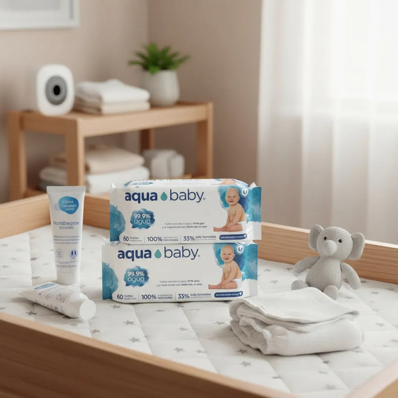 Toallitas Húmedas Aqua Baby 120 Unidades