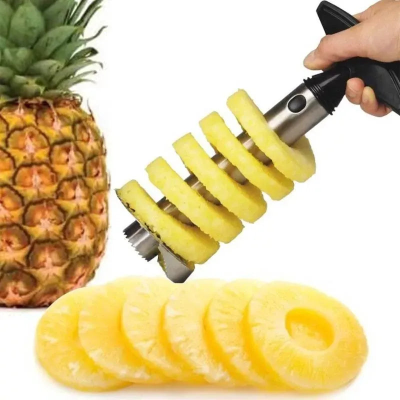 Pelador De Piña Descorozanador Rebanador Acero Inoxidable Segun Disponibilidad.