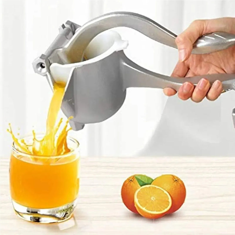 Exprimidor De Futas Manual Y Practico (limon, Naranjas, Etc) Gris