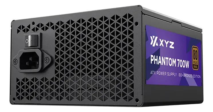 Fuente Poder Xyz Phantom 700w Argb 80+ Bronze Color Negro