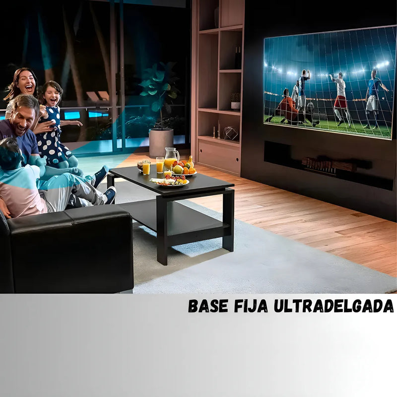 Soporte De Pared Para Tv 26 - 63 Mt-146 Color Negro