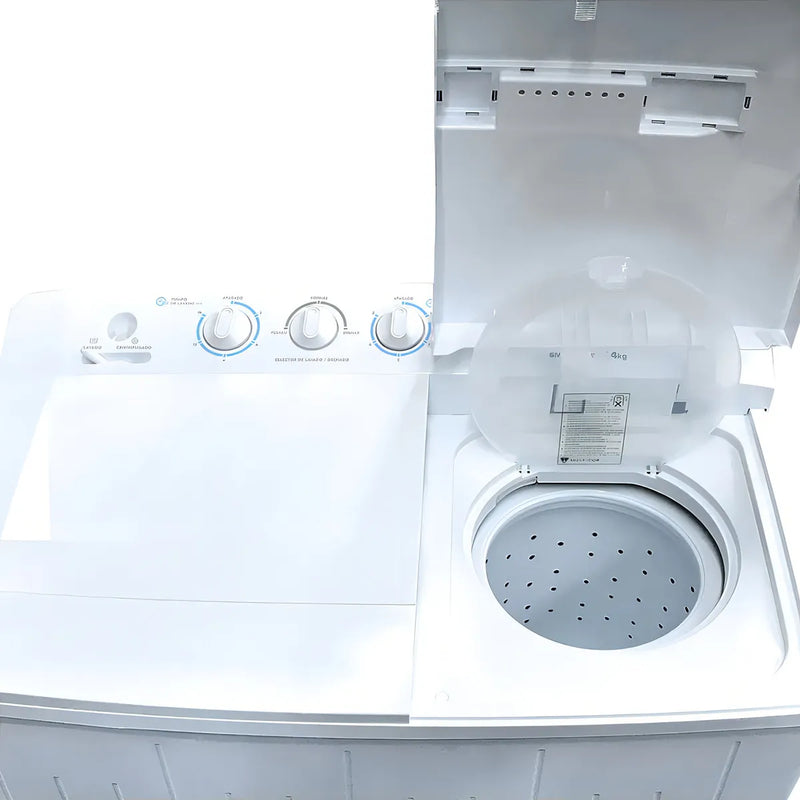 Lavadora 7kg Semiautomática White Westinghouse Wwtb07m6muww Color Blanco