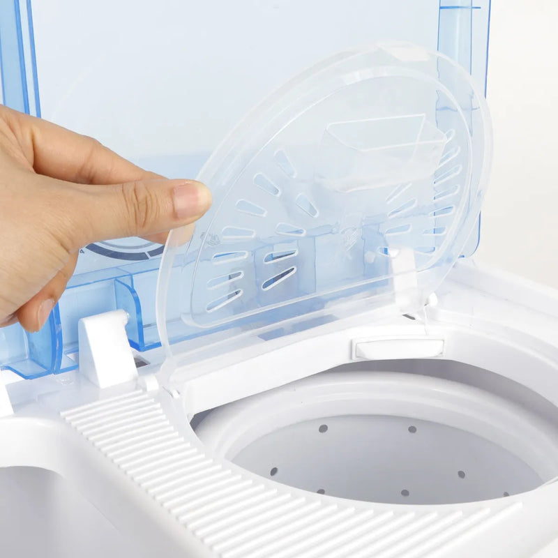 Lavadora Portátil Compacta Con Dos Tinas Pequeñas Zeny -