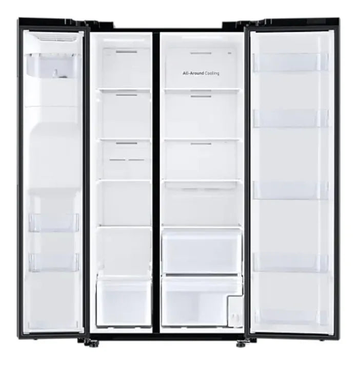 Nevecon Samsung Side By Side 628 Lt Negro Rs22t5200b1/co Black Doi