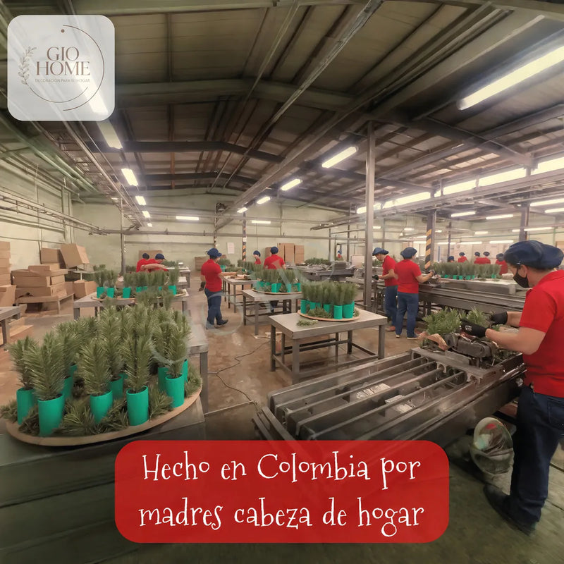 Arbol De Navidad Arizona 1.80m 736 Puntas Gio Home Pino Navideño Look Natural Base Metalica Artificial Para Decoracion Con Bolas Adornos Extension Cintas Bombillos Botas Campanas Luces Estrella Noel