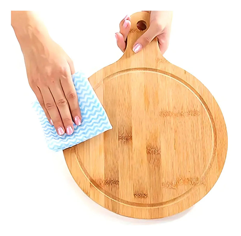 Tabla De Cortar De Bambú, Tablas De Carne Y Pala Para Pizza