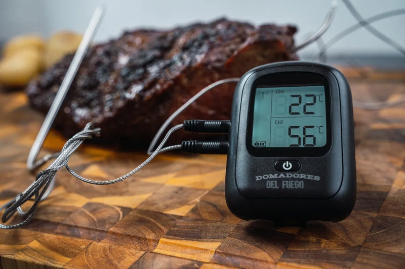 Termómetro Digital Bluetooth Doble Sonda Para Carnes