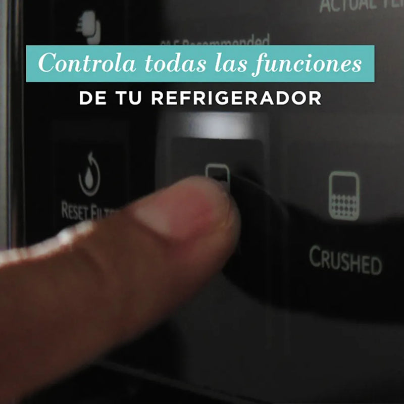 Nevera Mabe Refrigeración PQL22LEKFSS color inox con capacidad de 615L
