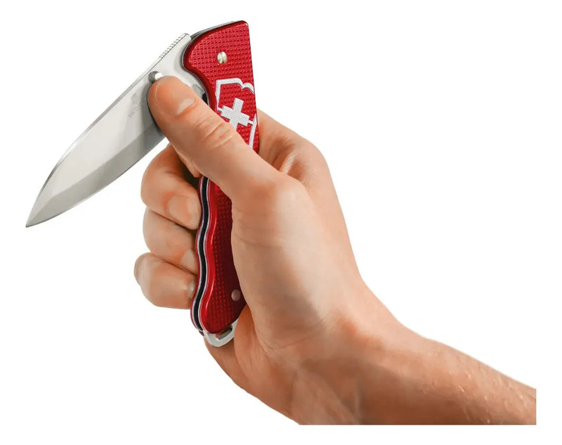 Navaja Cuchillo Victorinox Evoke Roja-azul Alox 0.9415.d221 Rojo - Azul