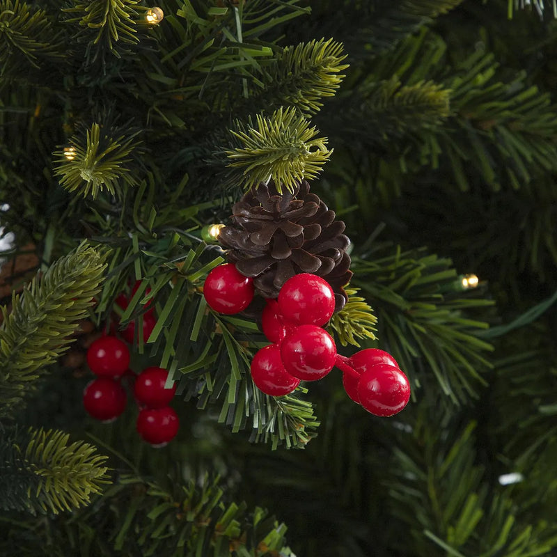 Árbol De Navidad Led 210 Cm 1355 Ramas Dear Santa