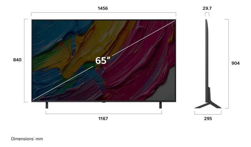 Televisor Lg 65 Qned Ai Qned80 4k Procesad Ai Gen8 Smart Tv