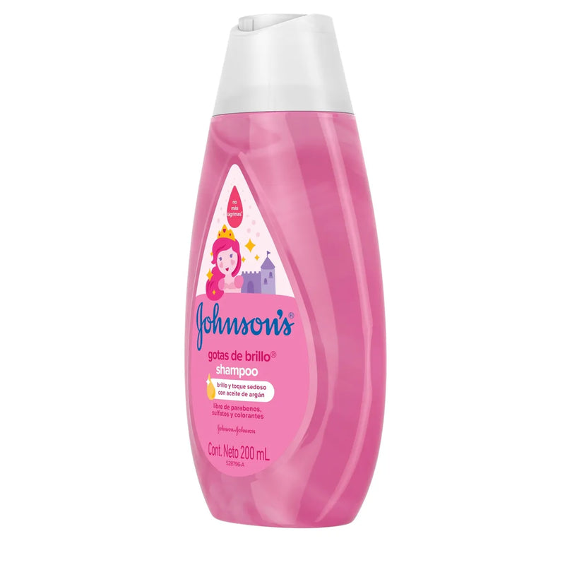 Shampoo Infantil JOHNSON'S Gotas de Brillo 200 ml