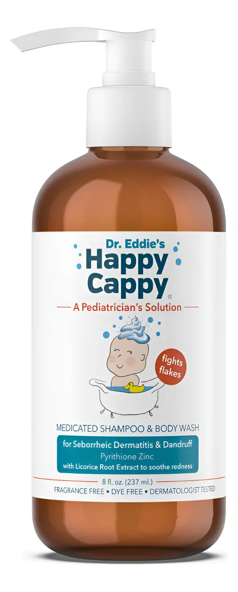 Shampoo Medicado Para Bebe Trata La Caspa Y Dermatitis 8oz