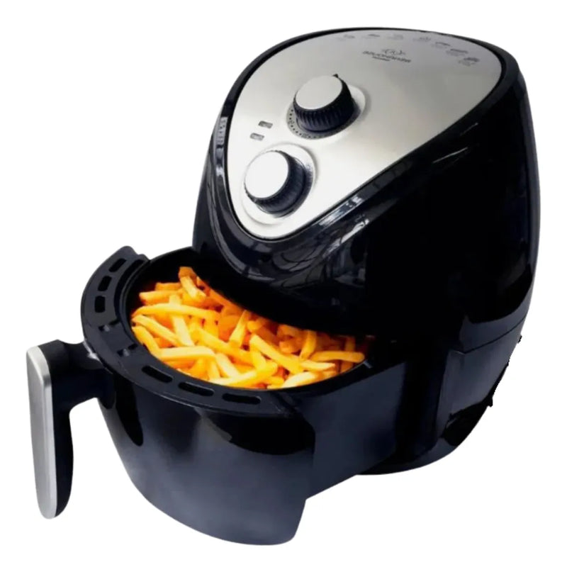 Air Fryer 4.5 L Negro 7 Modos Freidora Aire Hogar Renahouse