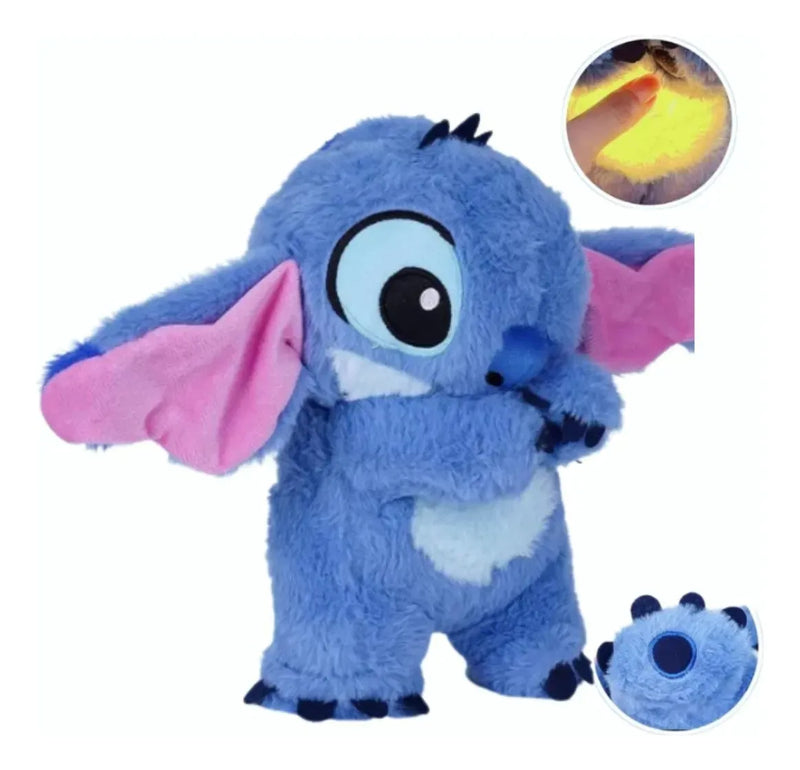 Peluche Ansiedad Stitch Muñeco Movimiento Relajante Suave Azul Únicamente
