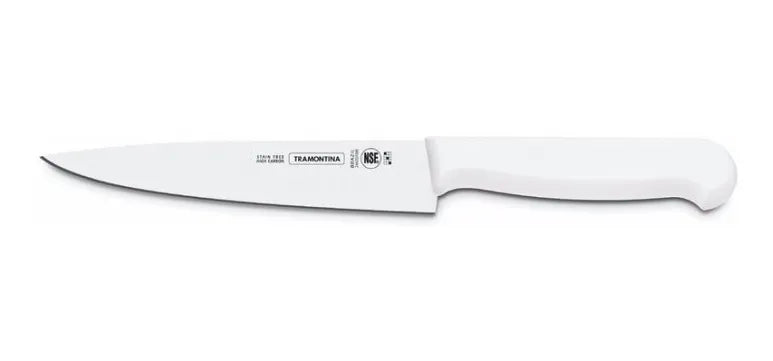 Kit 3 Cuchillos Tramontina Chef Master Profesional 6-10-3 Blanco