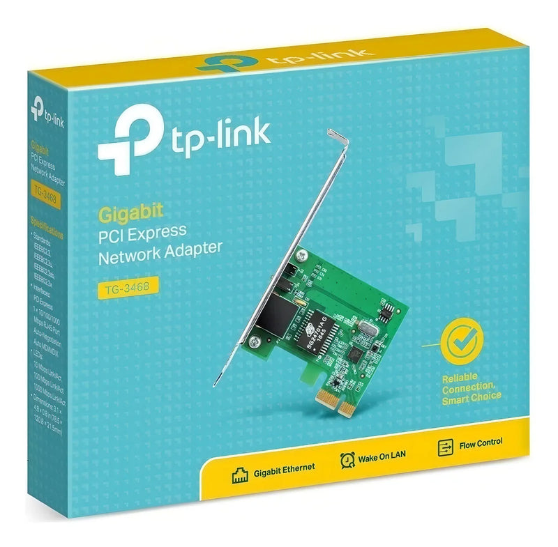 Tarjeta Red Pci Express Tp-link Gigabit Tg-3468 10/100/1000