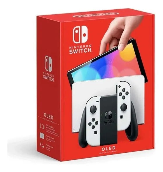 Nintendo Switch Oled 64gb Color Blanco/negro