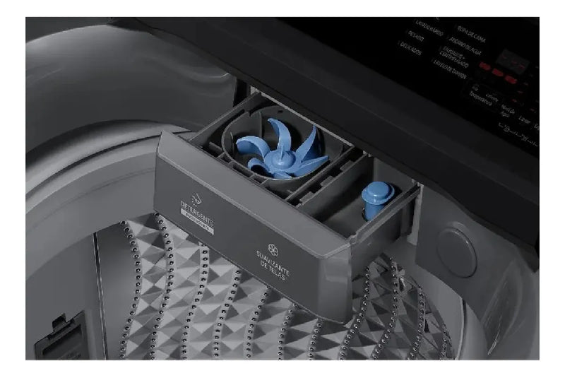 Lavadora Samsung 13 Kg Carga Superior Digit Wa13cg5441bdco Gris